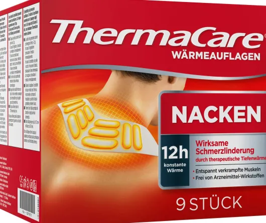 Thermacare Nacken-Schulter Auflagen zur Schmerzlinderung 9 Stück