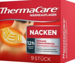 Thermacare Nacken-Schulter Auflagen zur Schmerzlinderung 9 Stück