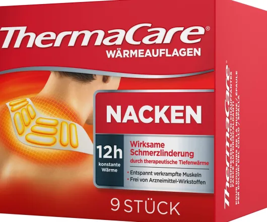 Thermacare Nacken-Schulter Auflagen zur Schmerzlinderung 9 Stück