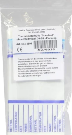 Thermometer Hüllen Standard Ohne Gleitmittel