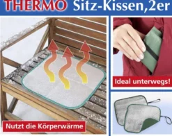 Thermositzkissen 2er