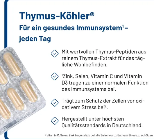Thymus Köhler® 60 Kapseln
