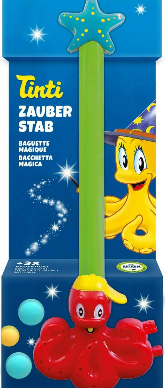 Tinti Zauberstab + 3 Mini Badekugeln