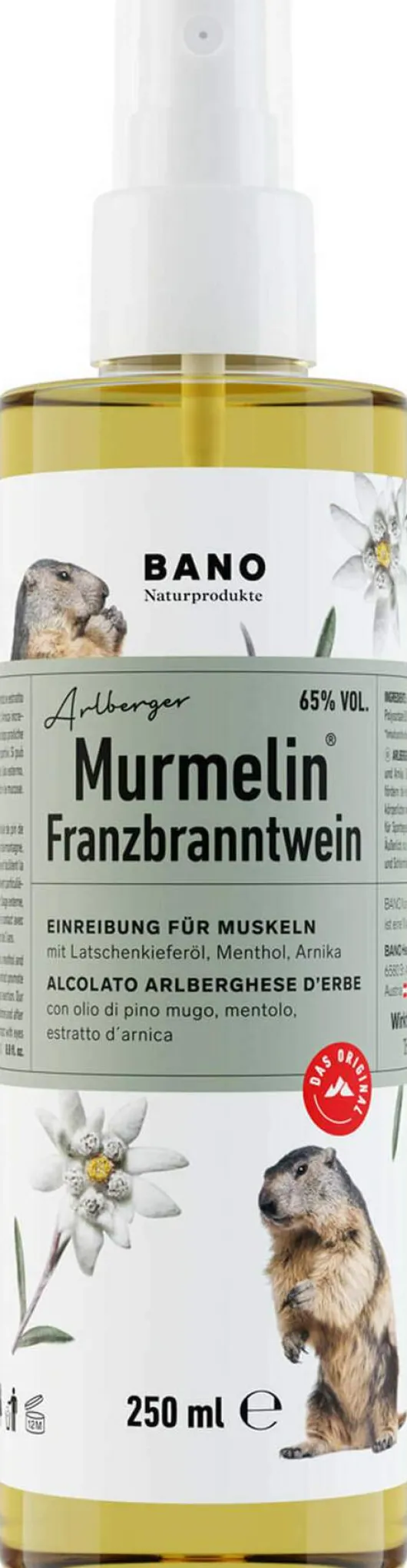 Tiroler Murmelin Franzbranntwein 250ml