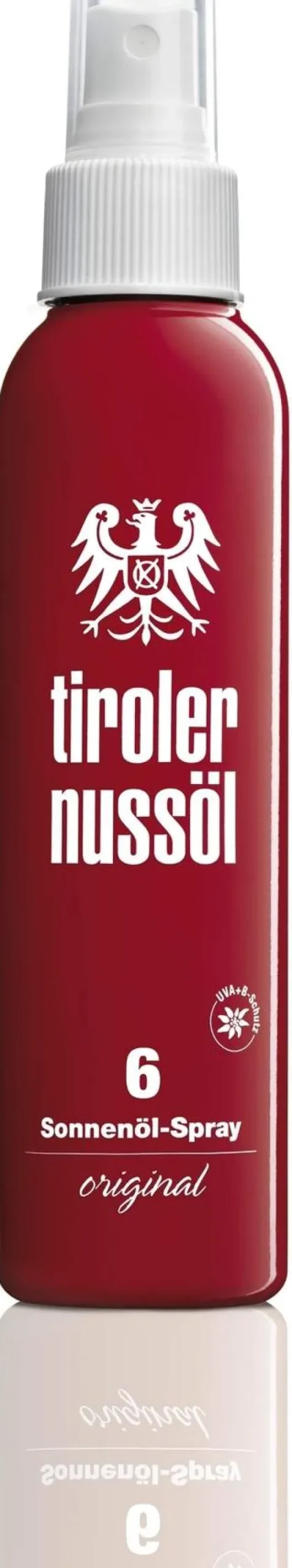 Tiroler Nussöl Original Wasserfest Lsf 6 Sonnenöl 150 ml Spray