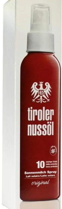Tiroler Nussöl Sonnenmilch-Spray Lsf 10 150 ml Spray