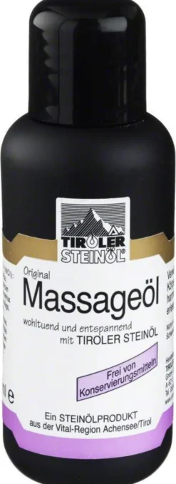 Tiroler Steinöl Massage 100 ml Öl