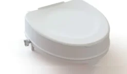 Toilettensitzerhöhung 10 cm mit Deckel