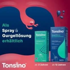 Tonsino Gurgellösung bei Halsschmerzen 240 ml