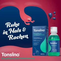 Tonsino Gurgellösung bei Halsschmerzen 240 ml