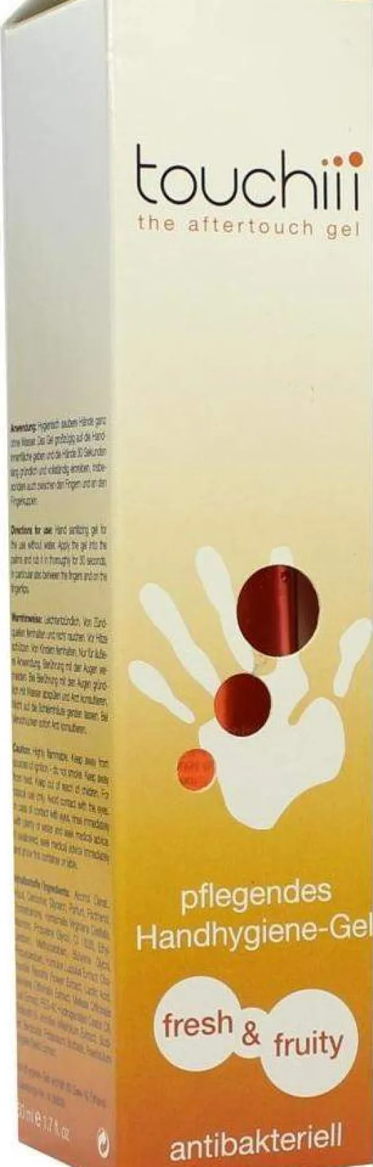 Touchiii Handdesinfektion Fresh & Fruity Gel