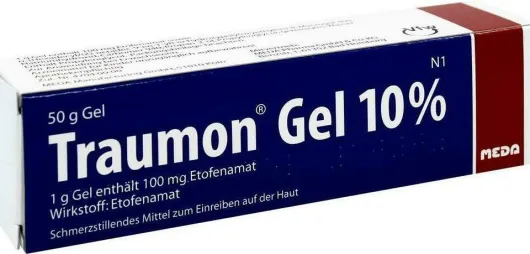 Traumon 50 G Gel 10%