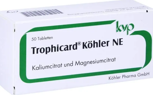 Trophicard Köhler Ne Tabletten 50 Tabletten