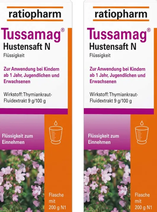Tussamag Hustensaft N 2 x 200 g Saft