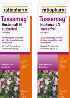 Tussamag Hustensaft N 2 x 175 g Saft zuckerfrei