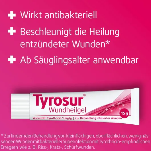 Tyrosur Wundheilgel 15 g