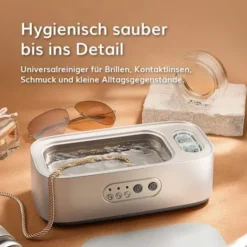 Universal Reinigungsgerät 760 mit separatem Reinigungsfach für Kontaktlinsen