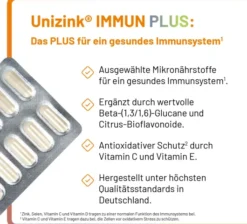 Unizink Immun Plus 10 Kapseln