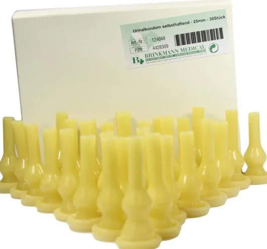 Urinal Kondom 25 mm Small Selbsthaftend Latex