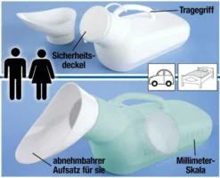 Urinflasche Combi für Sie und Ihn