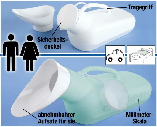 Urinflasche Combi für Sie und Ihn
