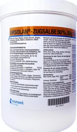 Ursolan Zugsalbe 50 % Vet 1 KG