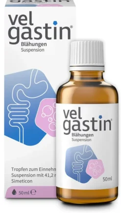 Velgastin Blähungen Suspension zum Einnehmen 50 ml