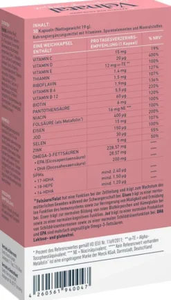 Velnatal Schwangerschaft + Stillzeit 30 Weichkapseln
