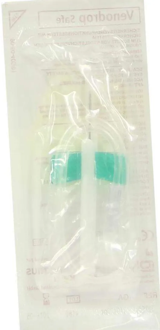 Venodrop Safe Venenp.Best.21 G 20 mm T.Besteck
