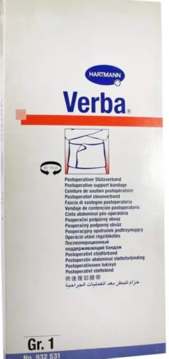Verba Gr. 1 Schwarz Dauerel. Bandage