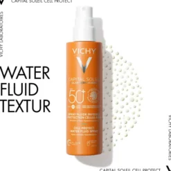 Vichy Capital Soleil Cell Protect Spray LSF 50+ 200 ml Spray