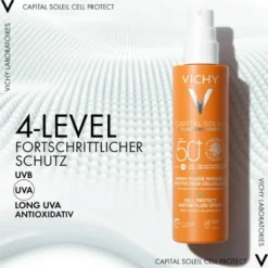Vichy Capital Soleil Cell Protect Spray LSF 50+ 200 ml Spray
