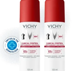 Vichy Clinical Control Deo Spray 96h Doppelpack 2 x 125 ml Spray