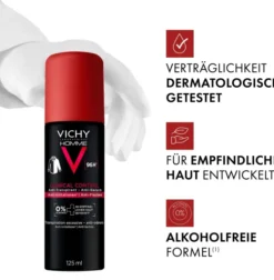 Vichy Clinical Control Homme Deo Spray 96h Doppelpack 2 x 125 ml Spray