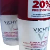 Vichy Deo Roll-on Antitranspirant 96h 2x 50 ml