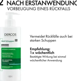 Vichy Dercos Anti-Schuppen Shampoo für fettige Kopfhaut 390 ml