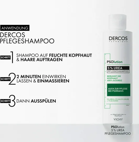Vichy Dercos Psolution Shampoo 200 ml
