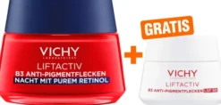Vichy Liftactiv B3 Retinol Nachtcreme 50 ml + gratis Vichy Liftactiv B3 Anti-Pigmentflecken LSF 50 15 ml