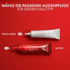 Vichy Liftactiv Collagen Specialist 16 Augenpflege 15 ml + gratis Vichy Liftactiv B3 Anti-Pigfmentflecken LSF 50 15 ml
