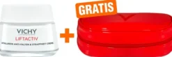 Vichy Liftactiv Hyaluron Anti Falten & Straffheit trockene Haut 50 ml Creme + gratis Kosmetiktasche 1 Stück