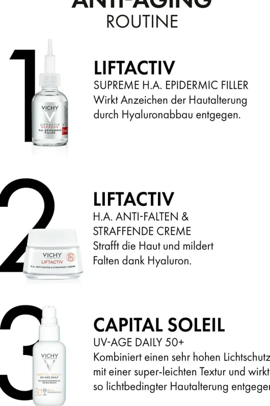 Vichy Liftactiv Hyaluron Creme ohne Duftstoffe 50 ml