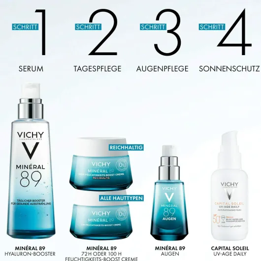 Vichy Mineral 89 Elixier 75 ml + gratis Kosmetiktasche