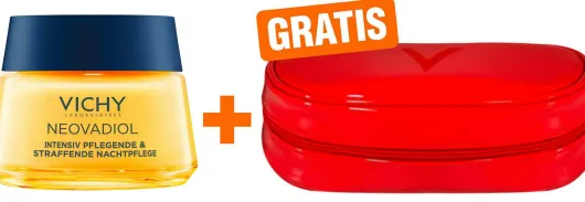 Vichy Neovadiol Nachtpflege nach den Wechseljahren 50 ml Creme + gratis Kosmetiktasche 1 Stück
