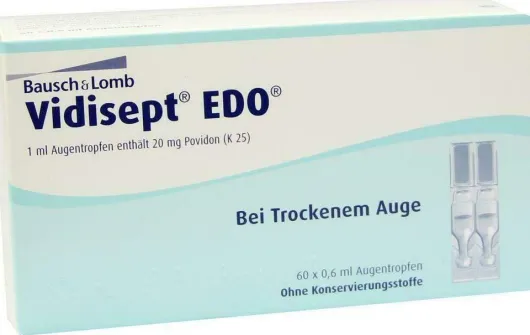 Vidisept Edo Augentropfen 60 X 0,6 ml