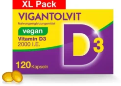 Vigantolvit 2000 I.E. Vitamin D3 vegan 120 Kapseln