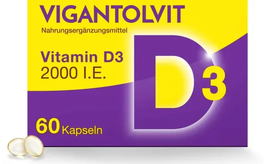 Vigantolvit 2000 I.E. Vitamin D3 60 Weichkapseln