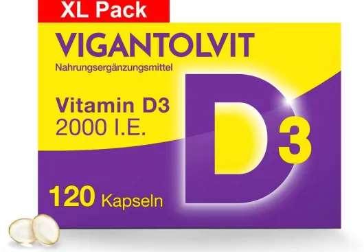 Vigantolvit 2000 I.E. Vitamin D3 120 Weichkapseln