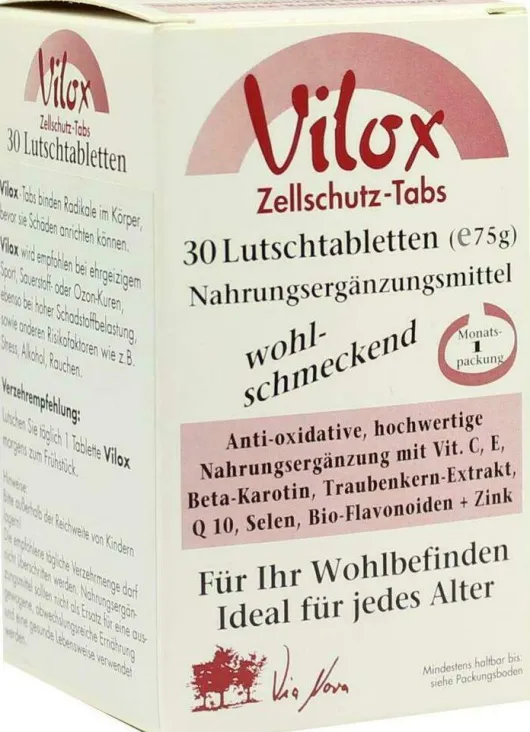Vilox Zellschutz Tabs Lutschtabletten