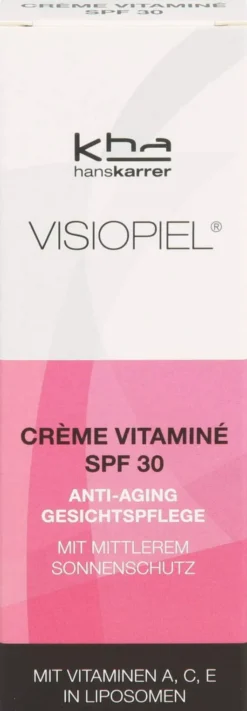 Visiopiel Creme Vitamine Spf 30 50ml
