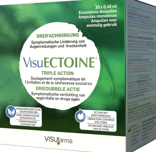 Visuectoine Augentropfen 30 X 0,4 ml